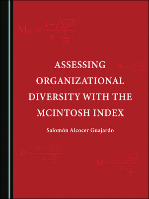 cover image of Assessing Organizational Diversity with the McIntosh Index